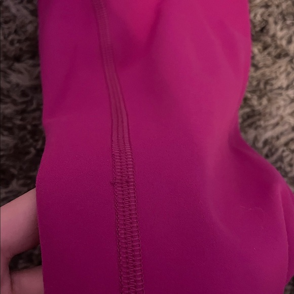 Lululemon Leggings size 0 Ripened Raspberry (Wunder) - Picture 5 of 5
